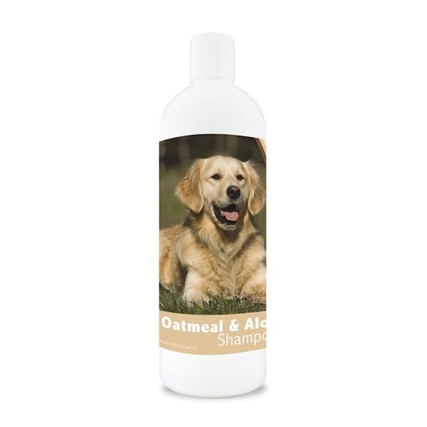 Healthy Breeds 840235107729 16 oz Golden Retriever Oatmeal Shampoo with Aloe 840235107729 - main